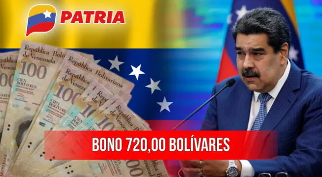 Conoce cómo cobrar HOY el nuevo bono de 720 bolívares de enero en Venezuela.