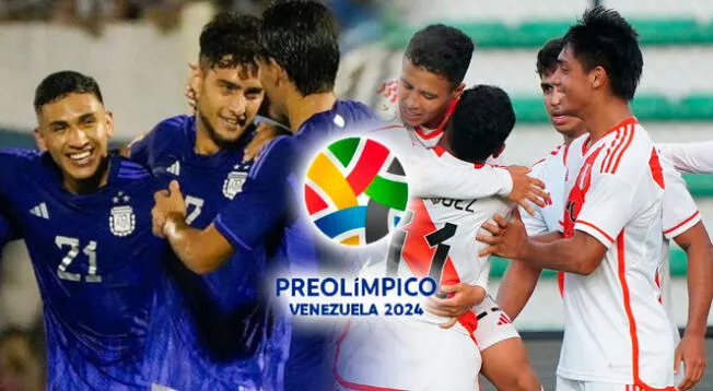 Argentina vs. Perú por el Preolímpico sub-23