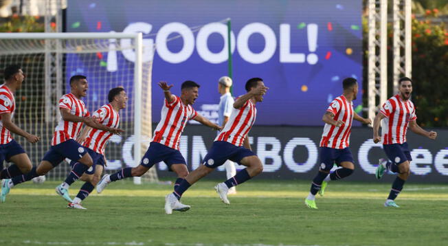 Paraguay venció por 4-3 a Uruguay.