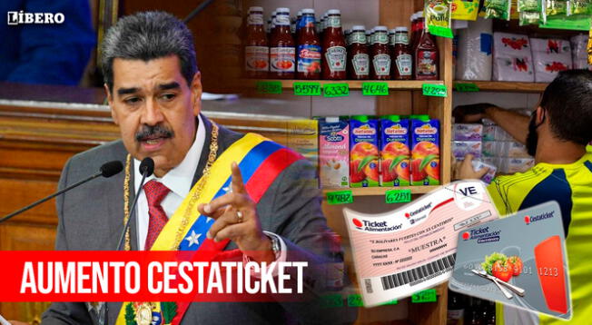 Conoce más detalles sobre el pago del nuevo monto del Cestaticket, que llega desde el próximo jueves 1 de febrero del 2024.