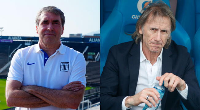 Nestor Bonillo y Ricardo Gareca trabajaron juntos en la selección peruana.