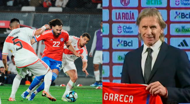 Ricardo Gareca habló sobre el partido con Perú.