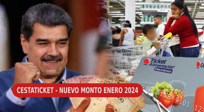 El Cestaticket o Bono Alimentación comenzó a pagarse desde el 25 de enero de 2024.