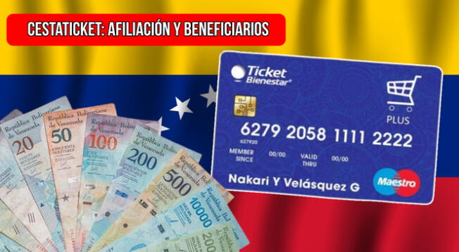 Conoce cómo realizar la afiliación en Cestaticket y quiénes son los beneficiarios.