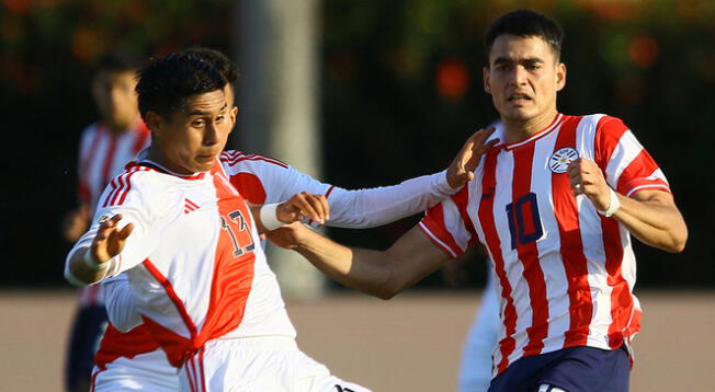 Perú vs. Paraguay por el Preolímpico sub-23