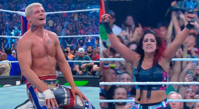 Cody Rhodes y Bayley triunfaron en WWE Royal Rumble 2024