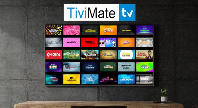 Descarga e instala TiviMate en su Smart TV para disfrutar de canales gratis.