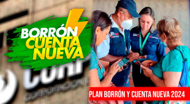 Procedimiento virtual para inscribirte en el plan Borrón y Cuenta Nueva.