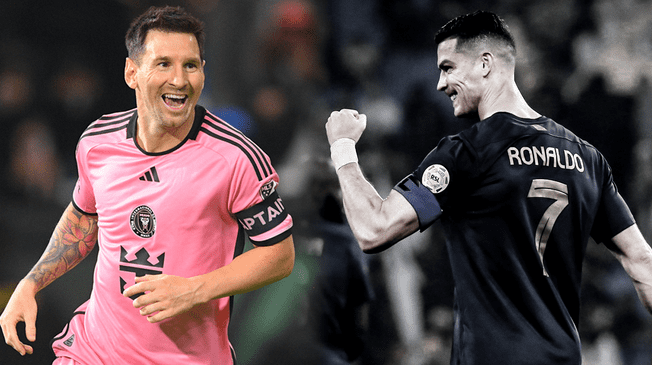 Lionel Messi y Cristiano Ronaldo no se ven las caras desde el 19 de enero del 2023. Foto: Composición Líbero/MLS/Al Nassr