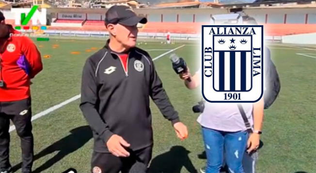 Carlos Ramacciotti apuntó contra Alianza Lima