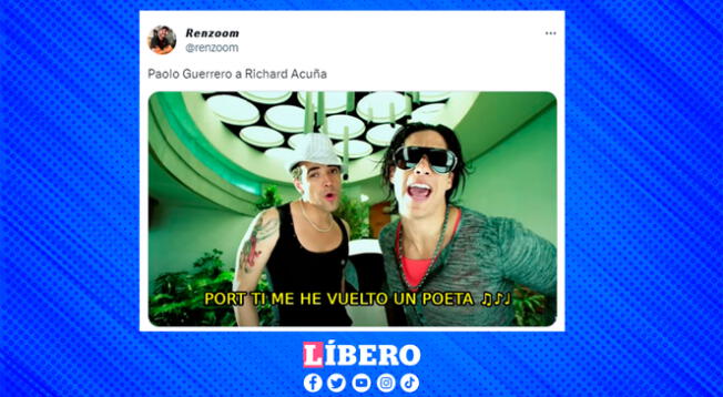 Los usuarios no se hacen esperar y publican memes del fichaje de Guerrero a Vallejo.