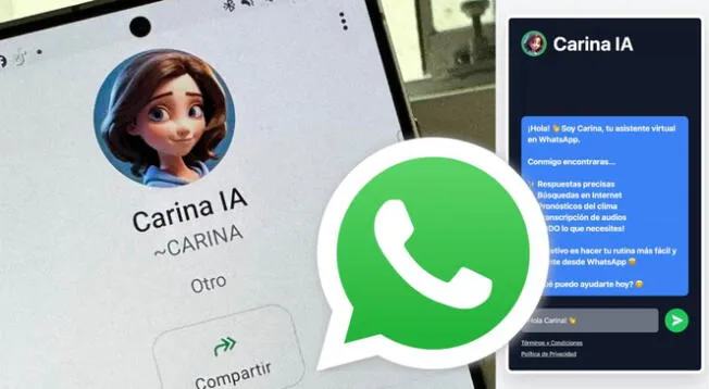 Entérate AQUÍ cómo contactar a 'Carina' en WhatsApp hoy mismo. Entérate AQUÍ cómo contactar a 'Carina' en WhatsApp hoy mismo.