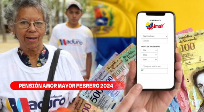 La pensión Amor Mayor de febrero busca ayudar económicamente a los ciudadanos adultos.