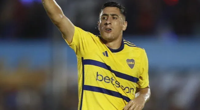Miguel Merentiel anotó el primer gol de Boca Juniors ante Tigre