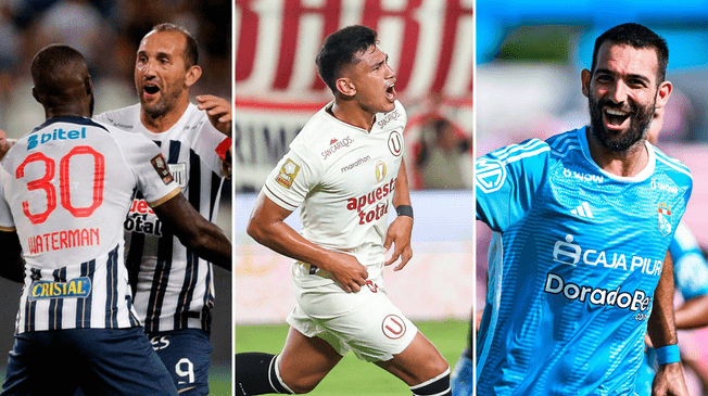 Alianza, Universitario y Cristal han sumando 6 puntos en dos fechas. Foto: Composición Líbero/Alianza Lima/Universitario/Cristal