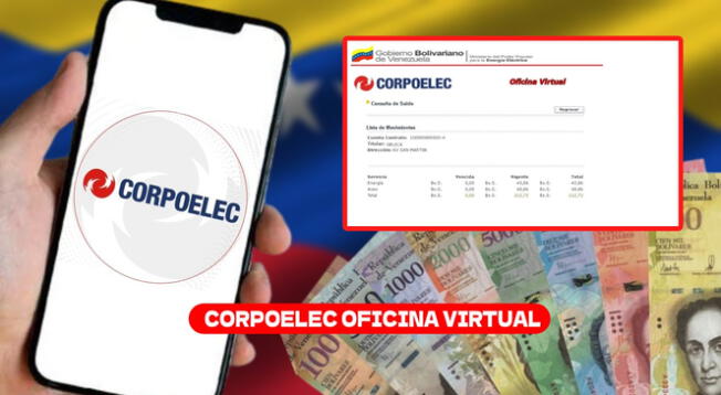 Corpoelec cuenta con su oficina virtual a favor de los ciudadanos.