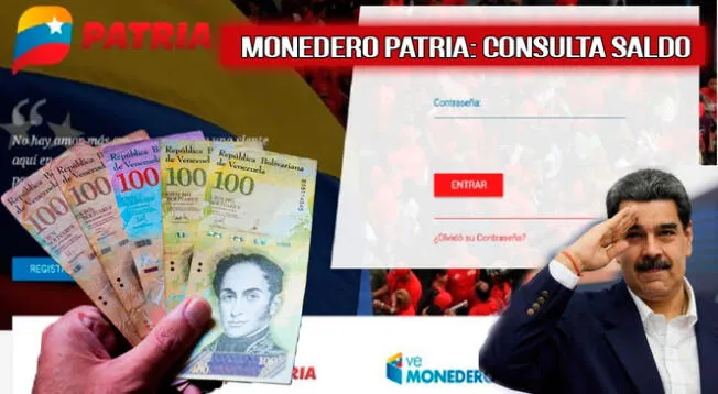 Conoce cómo consultar saldo en Monedero Patria y qué Bonos de Guerra llegan hoy en Venezuela.