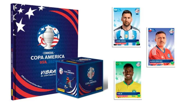 Álbum Panini Copa América USA 2024 ya tiene fecha de llegada.