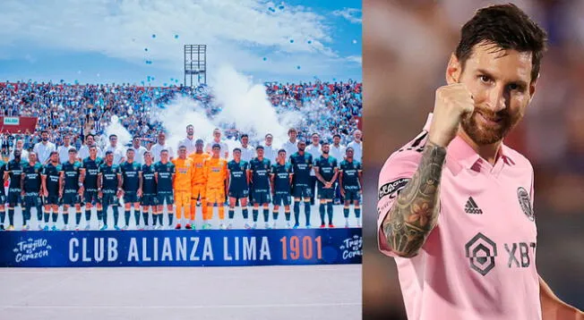 Lionel Messi podría coincidir con un actual jugador de Alianza Lima