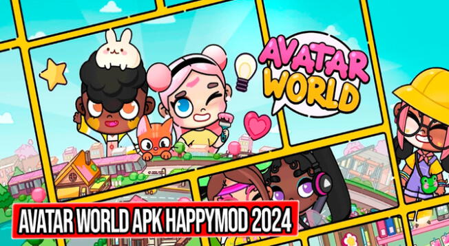 Avatar World APK HappyMod 2024 LINK APK GRATIS.