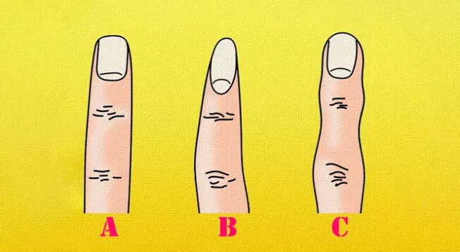 La forma de tu dedo, revelará el tipo de personalidad que tienes.