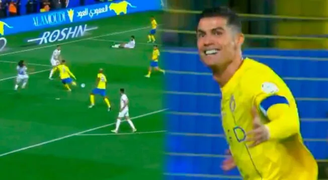 Gol de Cristiano Ronaldo para el 1-0 de Al Nassr ante Al Fateh