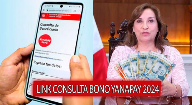 Conoce si hay un LINK para consultar la entrega del Bono Yanapay para febrero del 2024.