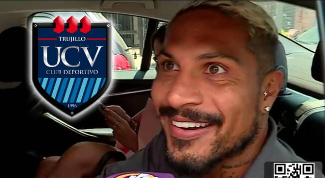 Paolo Guerrero y su insólito gesto cuando le preguntaron por su contrato con Vallejo.