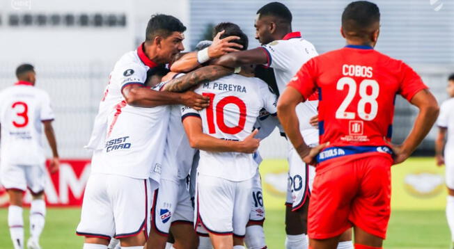 Nacional derrotó 2-0 a Puerto Cabello de visita por la Fase 2 de la Copa Libertadores.