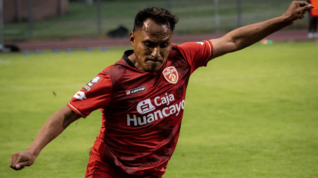 Lliuya anotó uno de los cuatro goles de Sport Huancayo ante Alianza Atlético.
