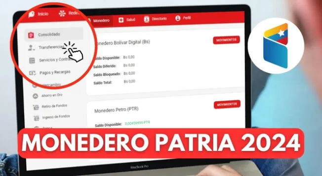 Conoce AQUÍ cómo transferir dinero de los bonos nuevos a familiares en Monedero Patria.