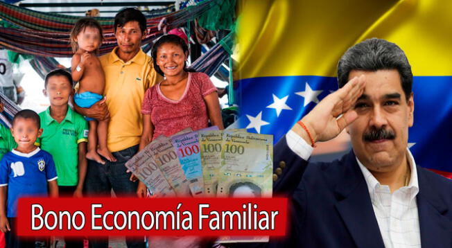Bono Economía Familiar fue anunciado por el régimen Maduro, conoce cuántos dólares equivale el pago.