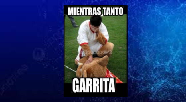 Lo llora Garrita, la mascota de Universitario. Un empate con sabor amargo, eso es lo que siente en Ate.
