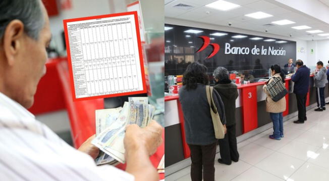 Revisa AQUÍ el cronograma de pagos de sueldos y pensiones del Banco de la Nación.