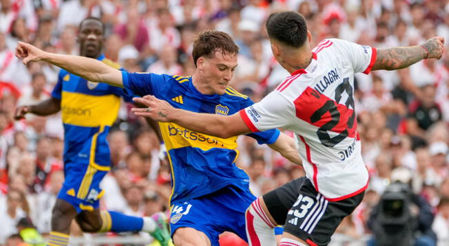 Boca Juniors y River Plate empataron 1-1 por Copa de la Liga.