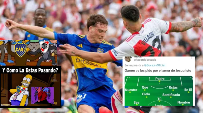 Revisa los mejores memes del partido entre Boca Juniors y River Plate en Argentina.