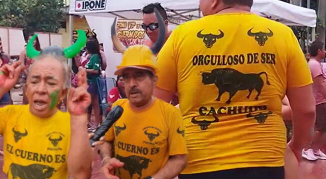 Viral: La Fiesta de los Cachudos se celebró en Pucallpa