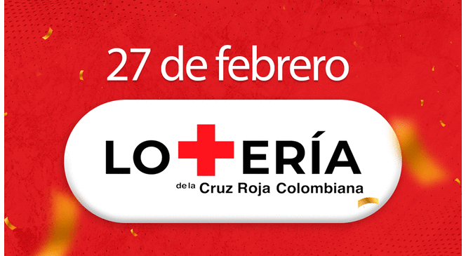 Sigue el sorteo de la Lotería de la Cruz Roja de este 27 de febrero.
