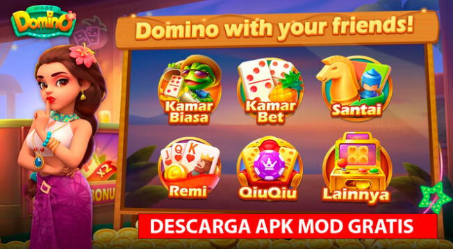 Descarga el APK MOD del Higgs Domino Island APK y juega en tu smartphone Android.