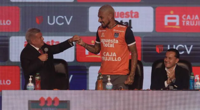 César Acuña sobre Paolo Guerrero en Vallejo: "Es el símbolo del joven emprendedor".
