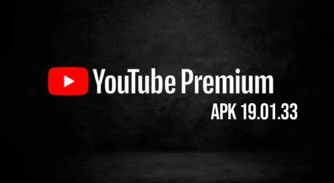 Te compartimos el LINK oficial para descargar YouTube Premium APK 19.01.33.