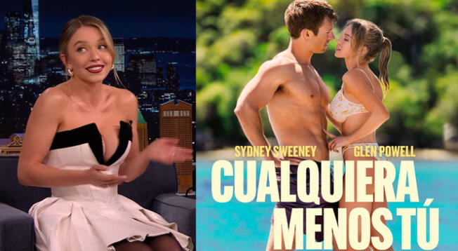 Sydney Sweeney habla sobre posible secuela de la cinta 'Cualquiera menos tú' con Glen Powell.