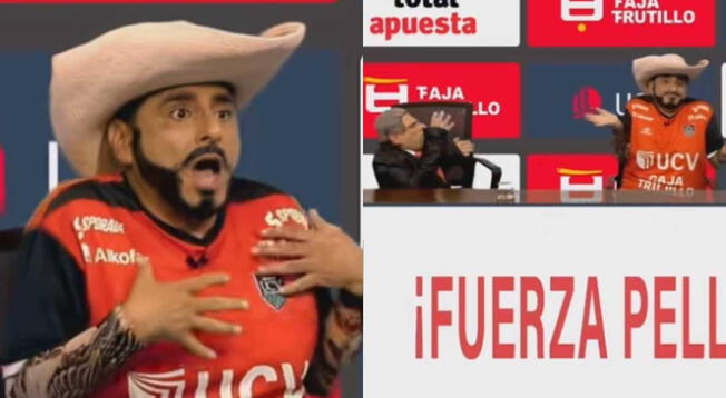 Carlos Álvarez 'la rompe' con imitación de Paolo Guerrero