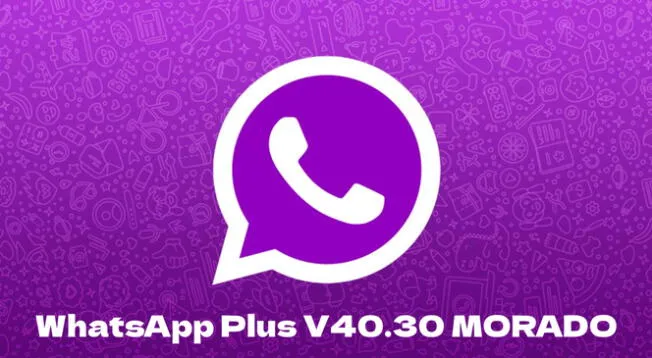 WhatsApp Plus V40.30 te permite activar el Modo morado en Android. WhatsApp Plus V40.30 te permite activar el Modo morado en Android.