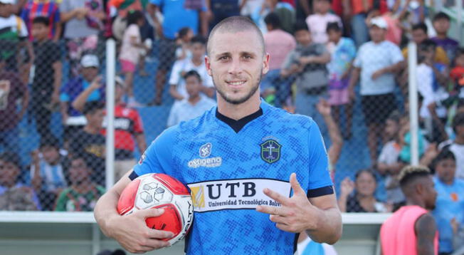 Felipe Pasadore: hace poco buscaba equipo en Facebook y hoy es máximo goleador de Bolivia.