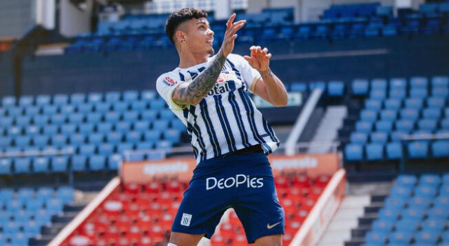 Jeriel De Santis firmó por Alianza Lima todo el 2024.