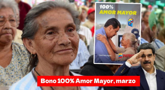 Cobra hoy la pensión de 130 bolívares del programa 100% Amor Mayor en Venezuela.