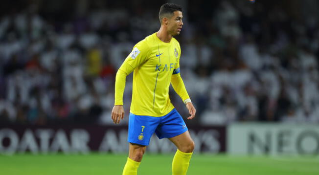 Cristiano Ronaldo jugó todo el partido ante Al Ain.