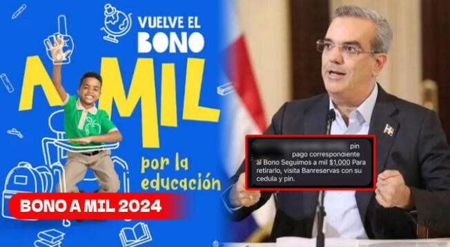 El Bono A Mil es uno de los más esperados por los ciudadanos de República Dominicana.