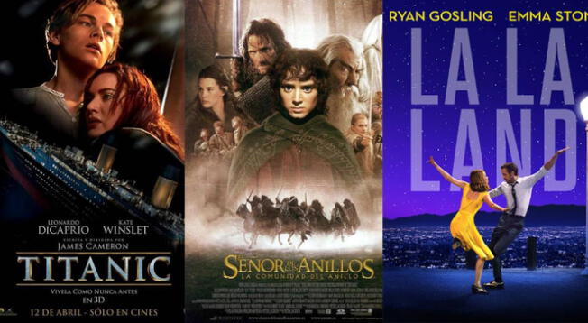 Las películas que han logrado obtener más galardones a lo largo de los Oscar